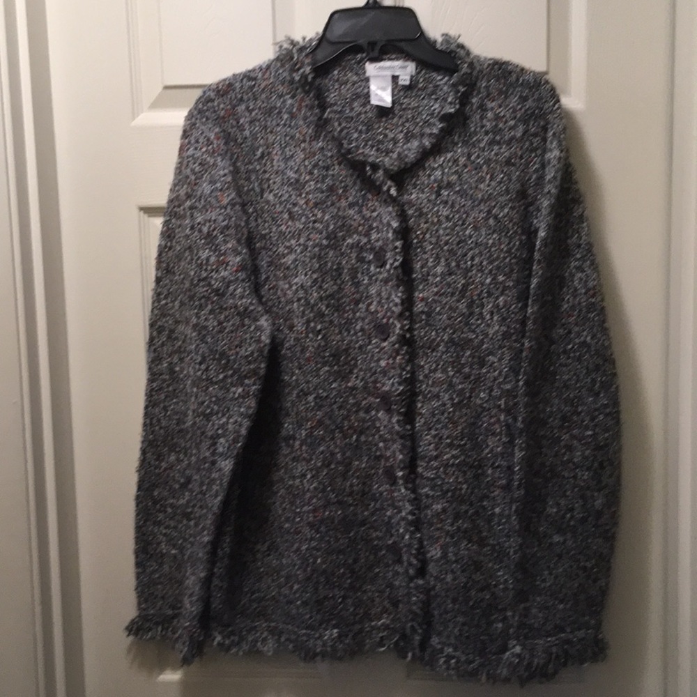 Never worn button up Coldwater Creek sweater